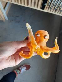 Glass Octopus and Shark Creation 2/2 Robin Ritter 1